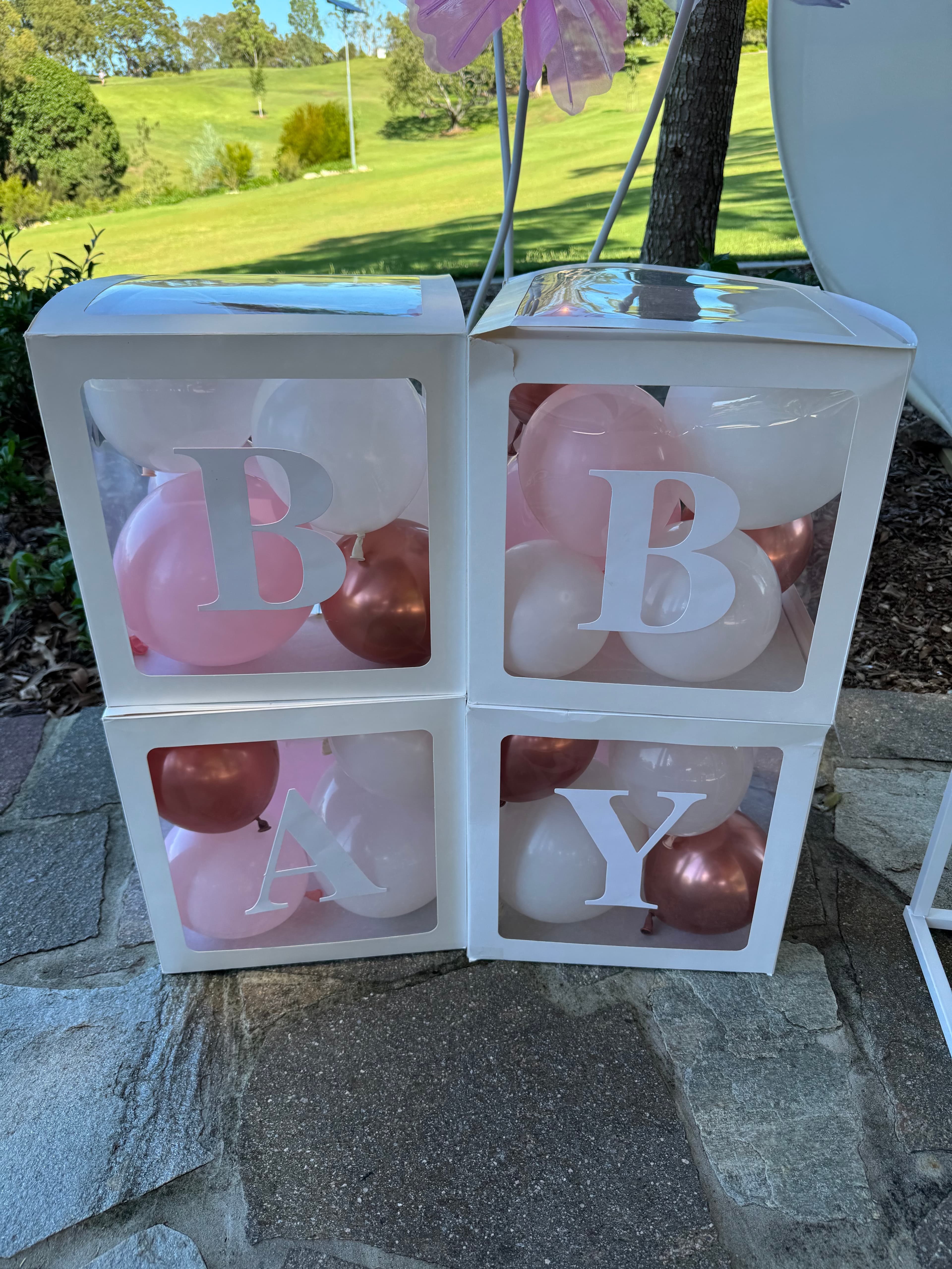 BABY Letter Balloon Boxes · Brisbane